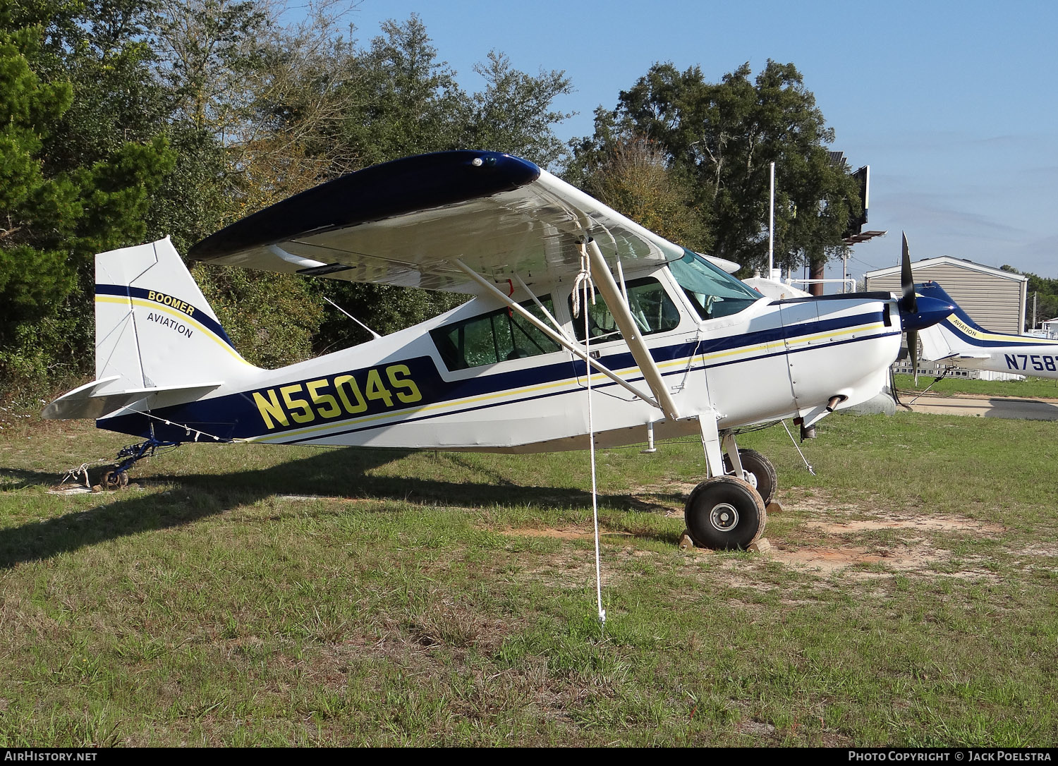 Aircraft Photo of N5504S | Bellanca 8GCBC Scout | Boomer Aviation | AirHistory.net #324611