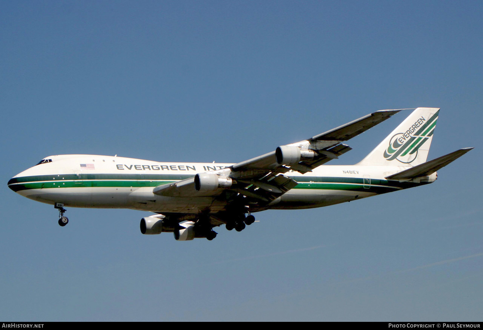 Aircraft Photo of N481EV | Boeing 747-132(SF) | Evergreen International Airlines | AirHistory.net #324620