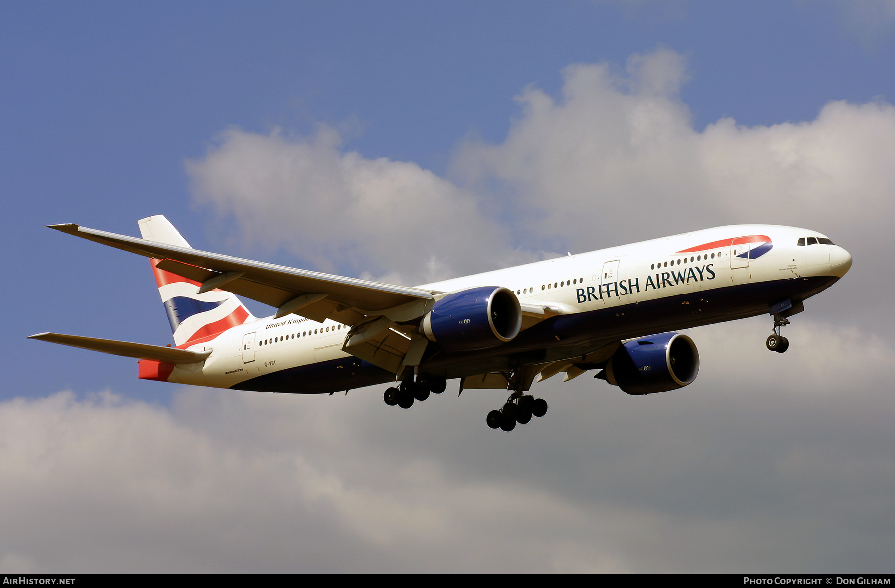 Aircraft Photo of G-VIIY | Boeing 777-236/ER | British Airways | AirHistory.net #324628