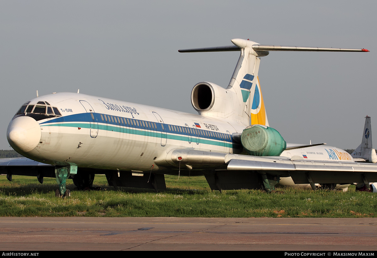Aircraft Photo of RA-85704 | Tupolev Tu-154M | Zapolyarye Airlines | AirHistory.net #324636
