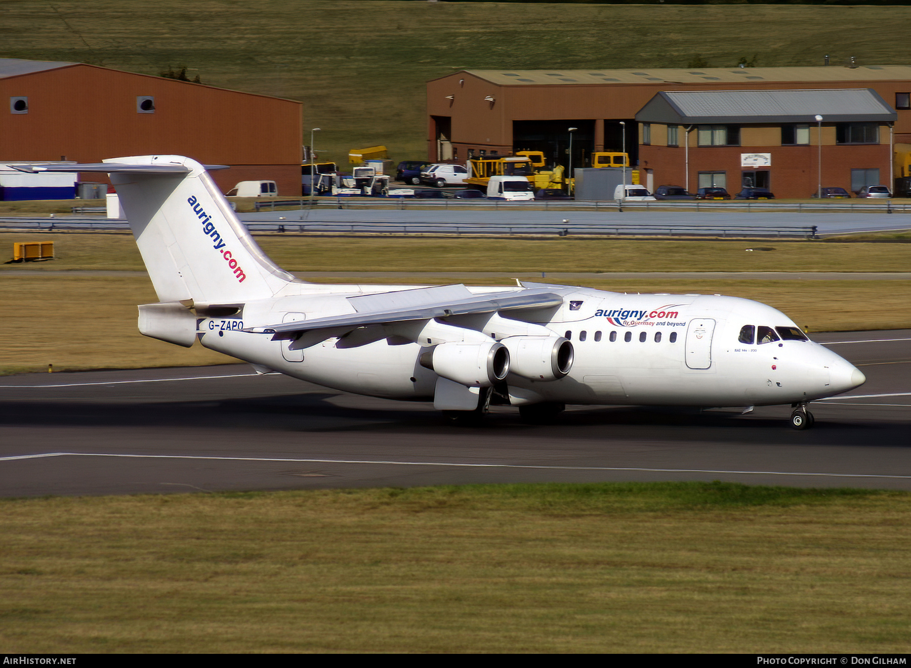 Aircraft Photo of G-ZAPO | British Aerospace BAe-146-200QC | Aurigny Air Services | AirHistory.net #324656