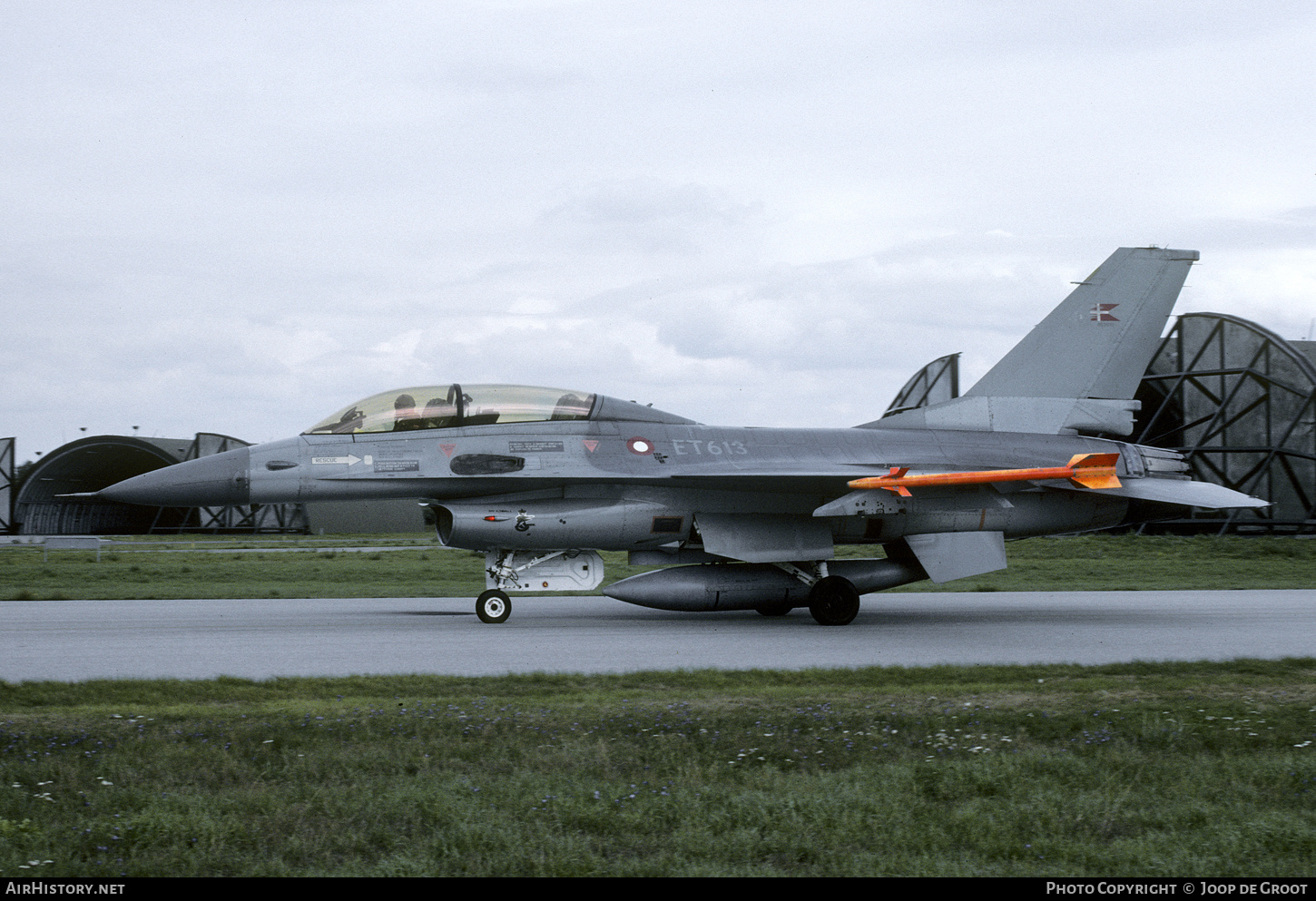 Aircraft Photo of ET-613 | General Dynamics F-16B Fighting Falcon | Denmark - Air Force | AirHistory.net #324661