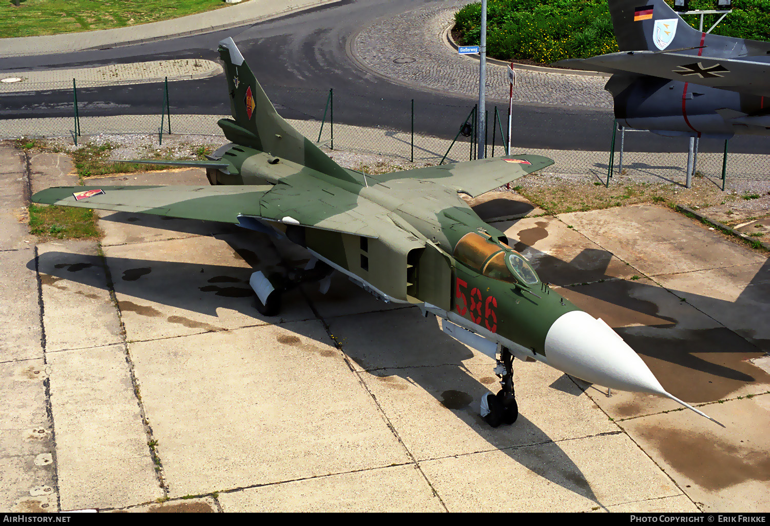 Aircraft Photo of 586 | Mikoyan-Gurevich MiG-23MF | East Germany - Air Force | AirHistory.net #324670