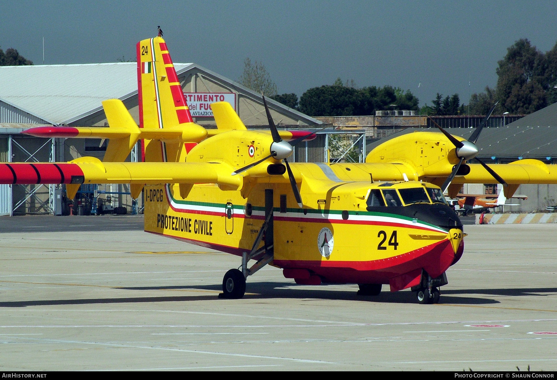 Aircraft Photo of I-DPCG | Bombardier CL-415 (CL-215-6B11) | Protezione Civile | AirHistory.net #324691