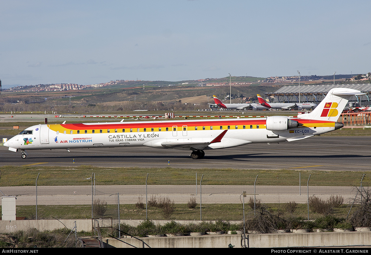 Aircraft Photo of EC-LOX | Bombardier CRJ-1000ER NG (CL-600-2E25) | Iberia Regional | AirHistory.net #324693