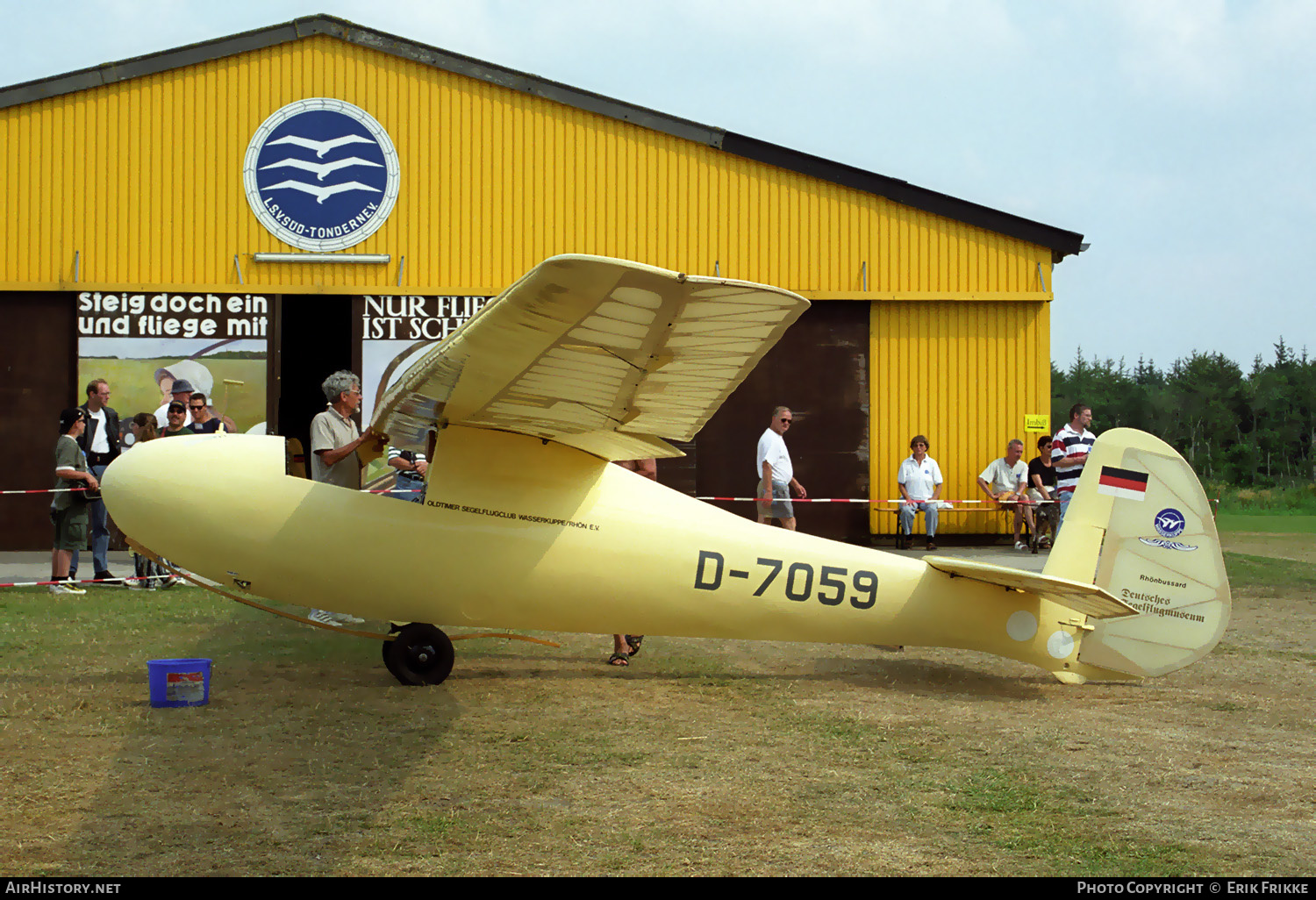 Aircraft Photo of D-7059 | Schleicher Rhönbussard | Oldtimer Segelflugclub Wasserkuppe | AirHistory.net #324719