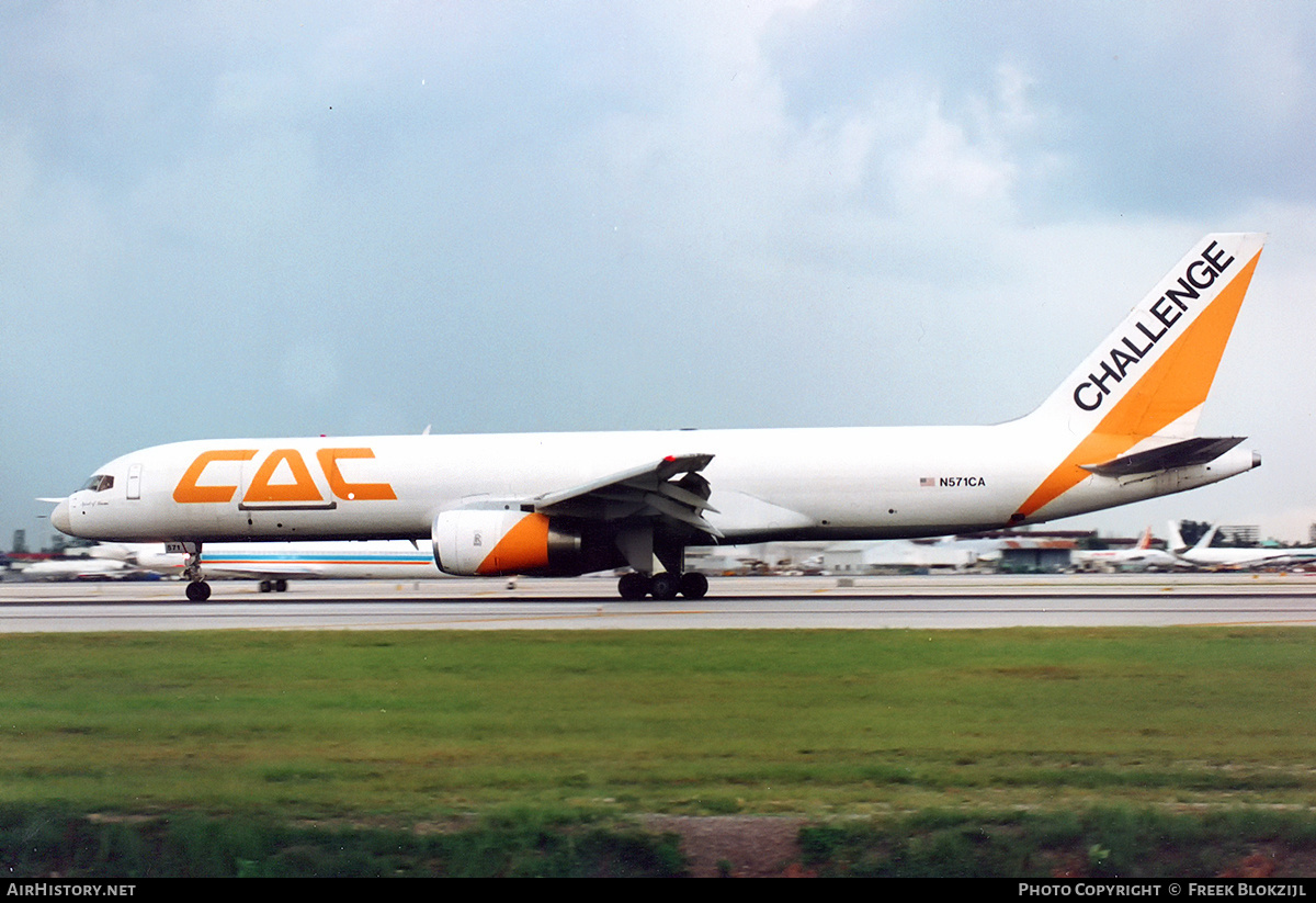 Aircraft Photo of N571CA | Boeing 757-23APF | Challenge Air Cargo - CAC | AirHistory.net #324730