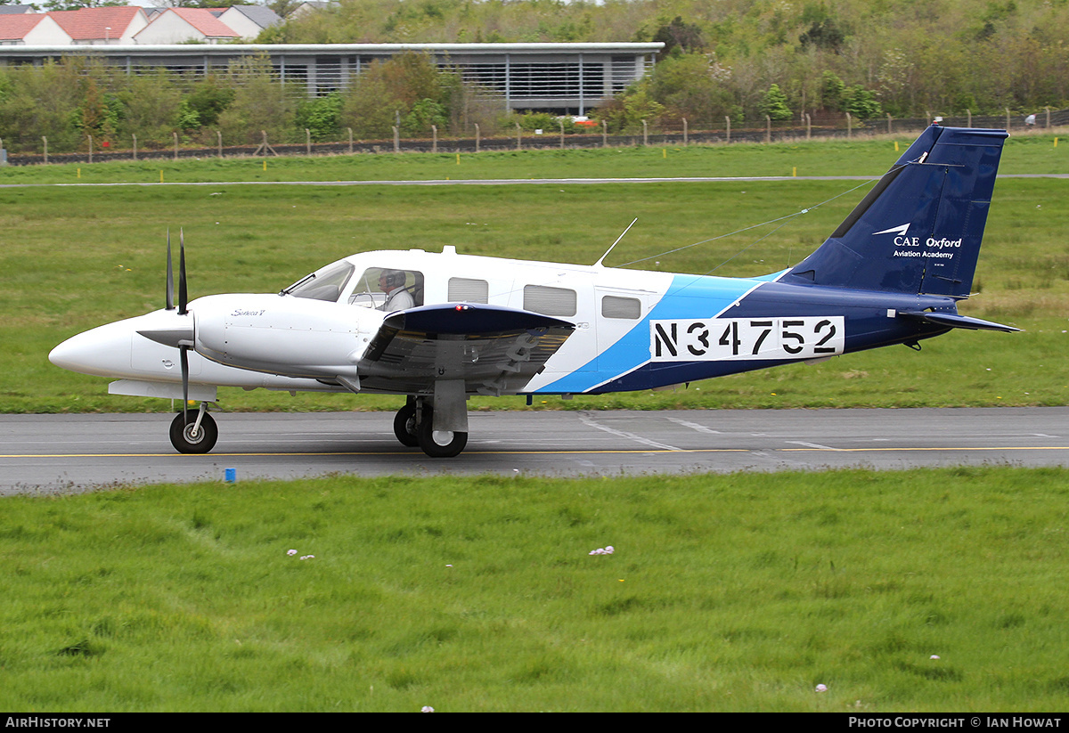 Aircraft Photo of N34752 | Piper PA-34-220T Seneca V | CAE Oxford Aviation Academy | AirHistory.net #324732