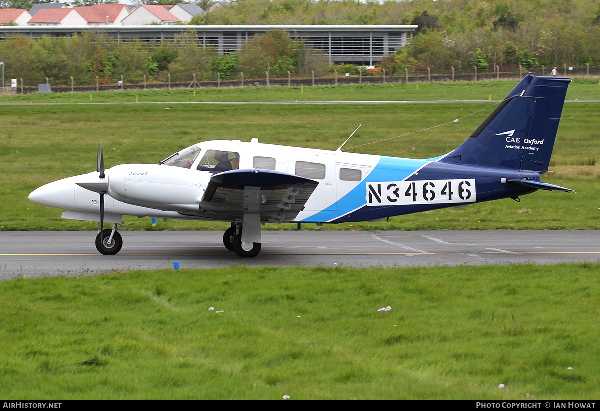 Aircraft Photo of N34646 | Piper PA-34-220T Seneca V | CAE Oxford Aviation Academy | AirHistory.net #324742