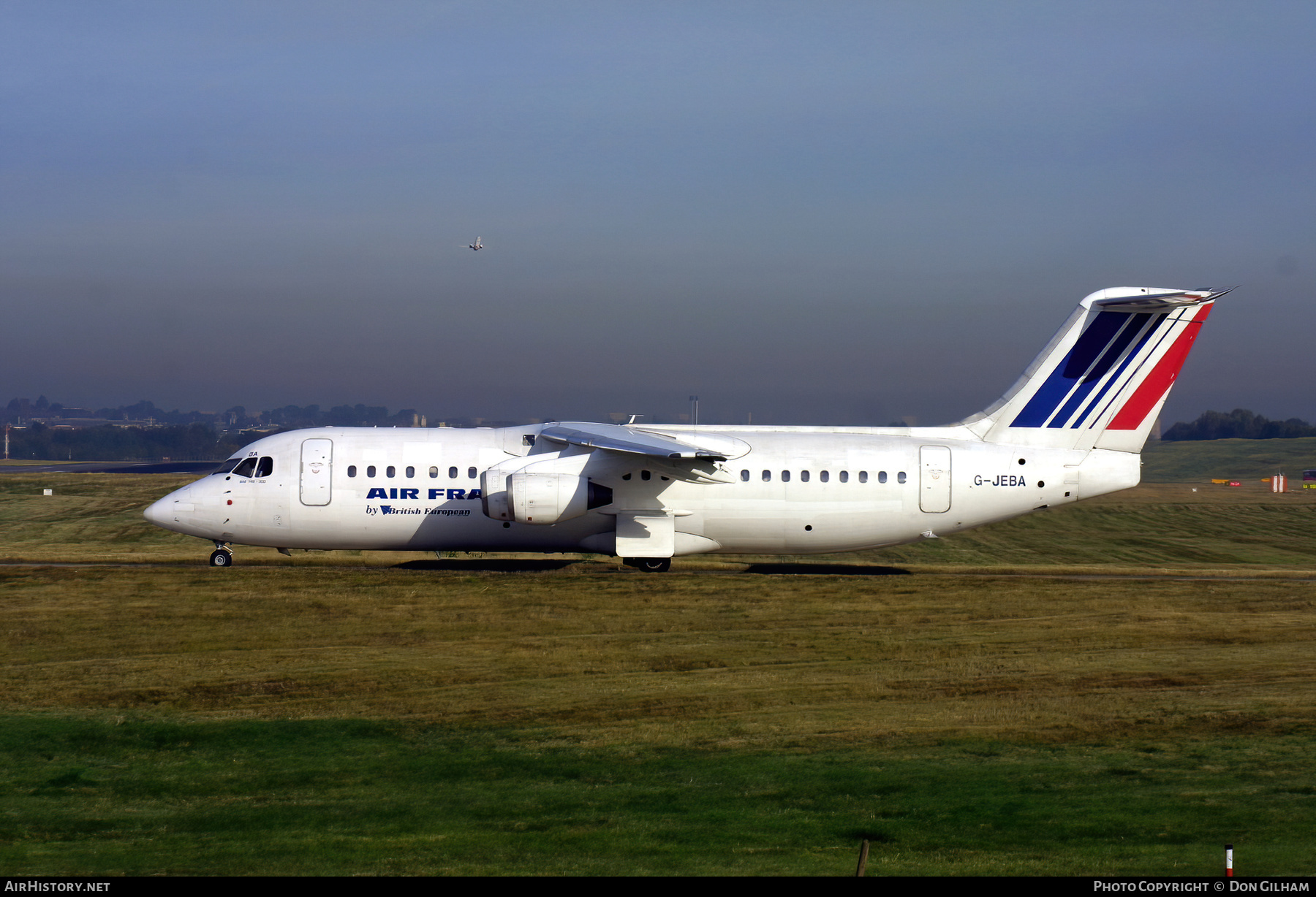 Aircraft Photo of G-JEBA | British Aerospace BAe-146-300 | Air France | AirHistory.net #324746