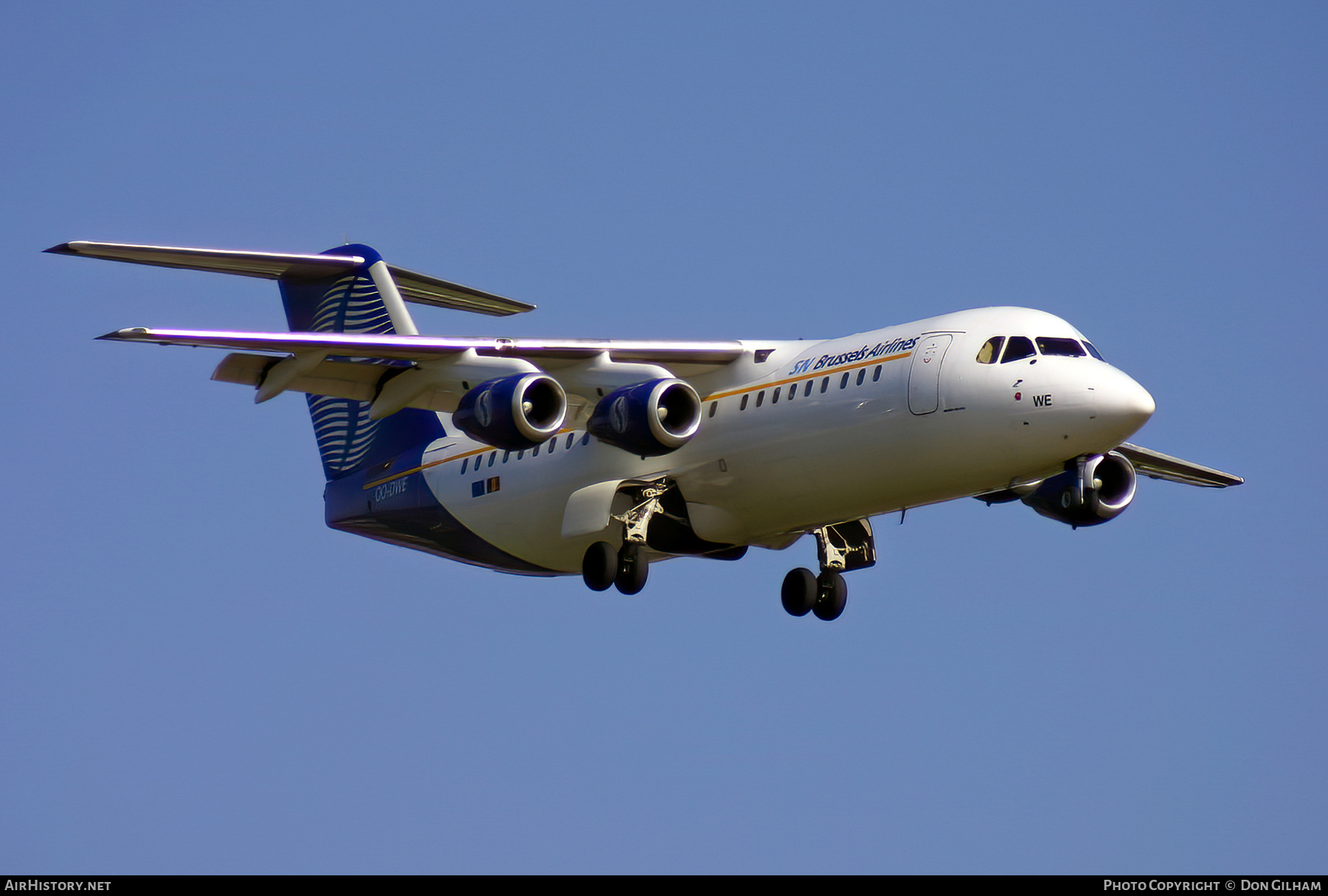 Aircraft Photo of OO-DWE | British Aerospace Avro 146-RJ100 | SN Brussels Airlines | AirHistory.net #324748