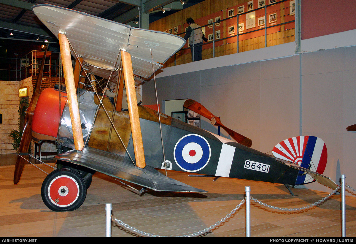Aircraft Photo of B6401 | Slingsby T-57 Sopwith F-1 Camel (Replica) | UK - Navy | AirHistory.net #324767