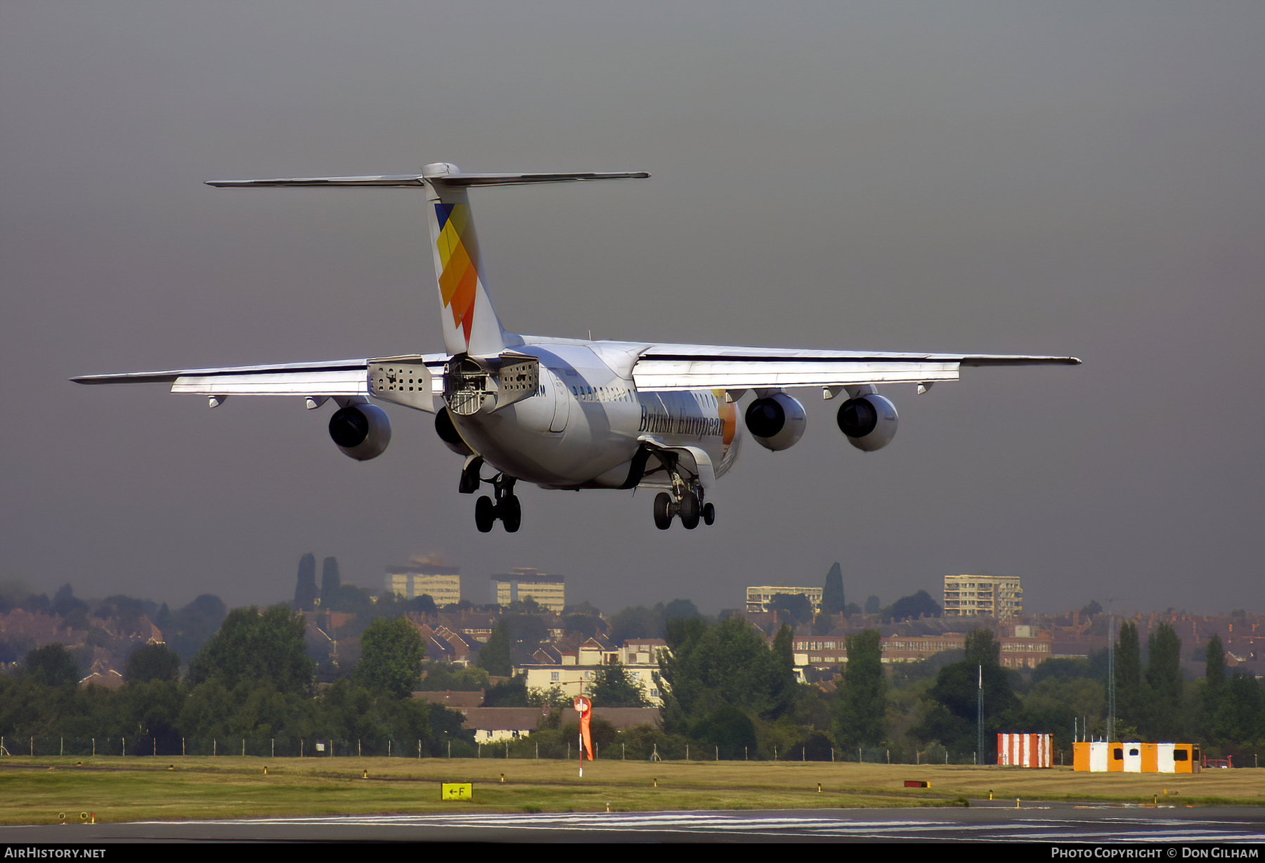 Aircraft Photo of G-JEAM | British Aerospace BAe-146-300 | British European | AirHistory.net #324782