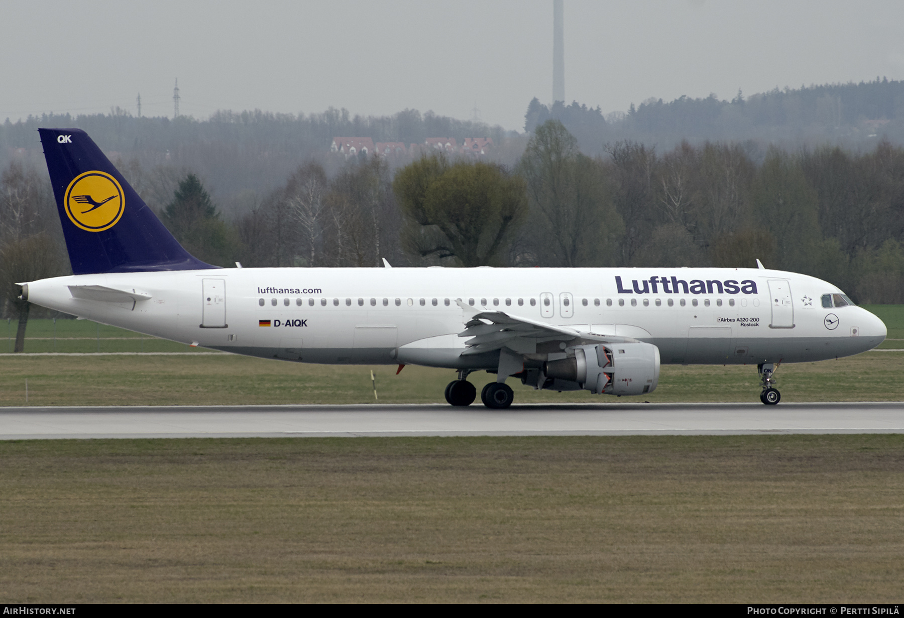 Aircraft Photo of D-AIQK | Airbus A320-211 | Lufthansa | AirHistory.net #324784