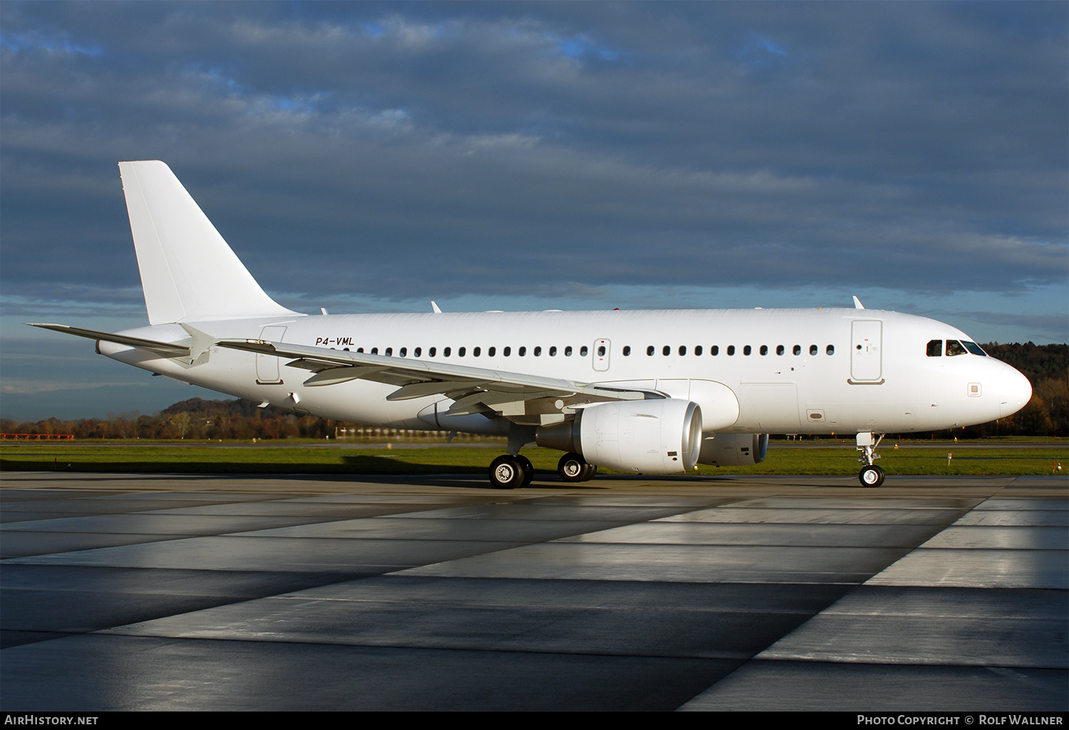 Aircraft Photo of P4-VML | Airbus ACJ319 (A319-115/CJ) | AirHistory.net #324792