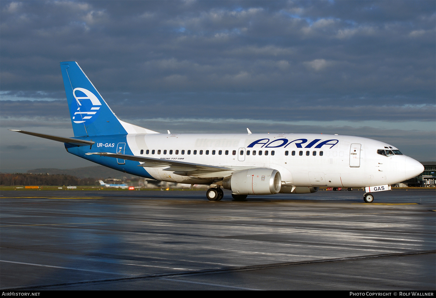 Aircraft Photo of UR-GAS | Boeing 737-528 | Adria Airways | AirHistory.net #324798