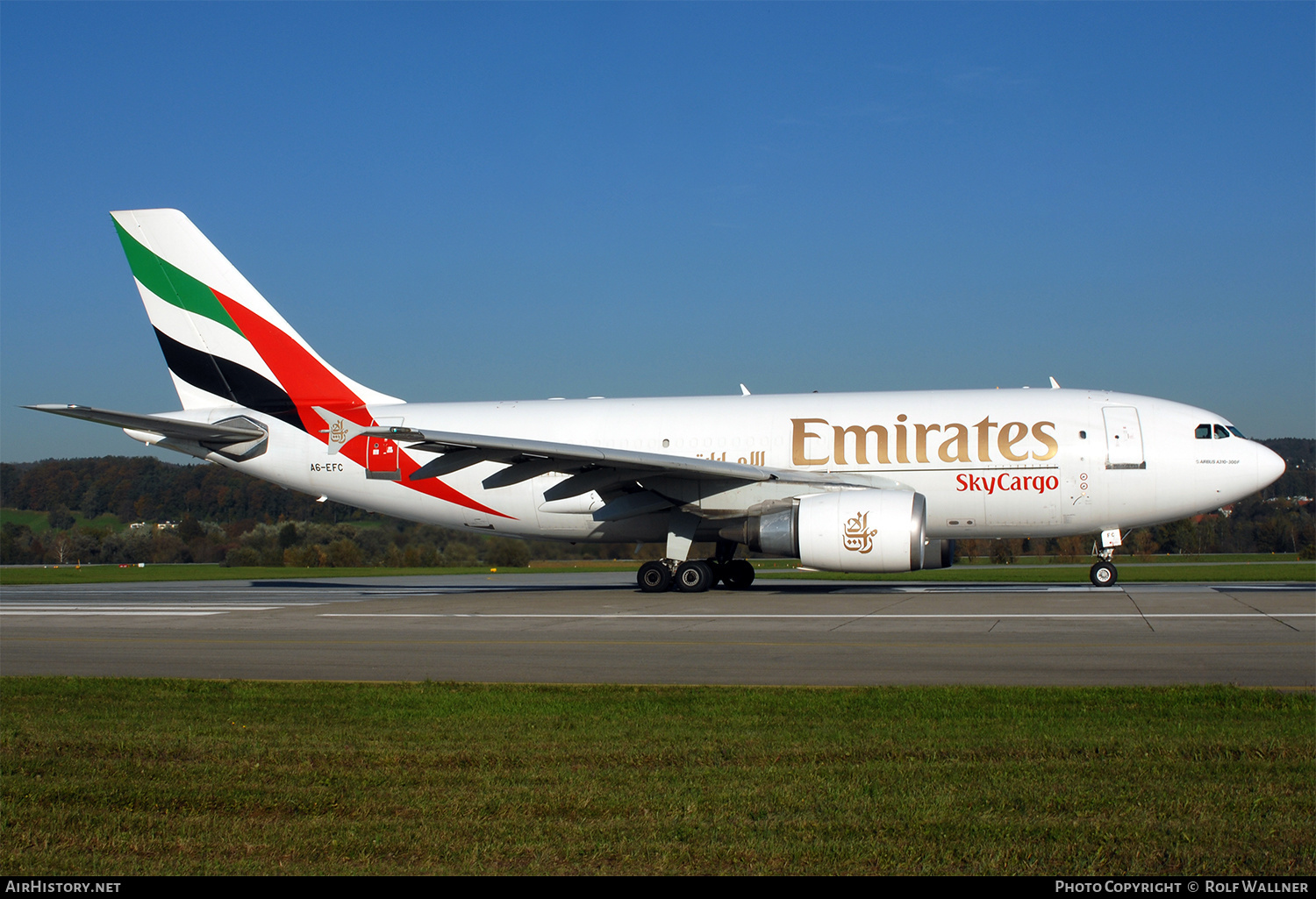 Aircraft Photo of A6-EFC | Airbus A310-304/F | Emirates SkyCargo | AirHistory.net #324799