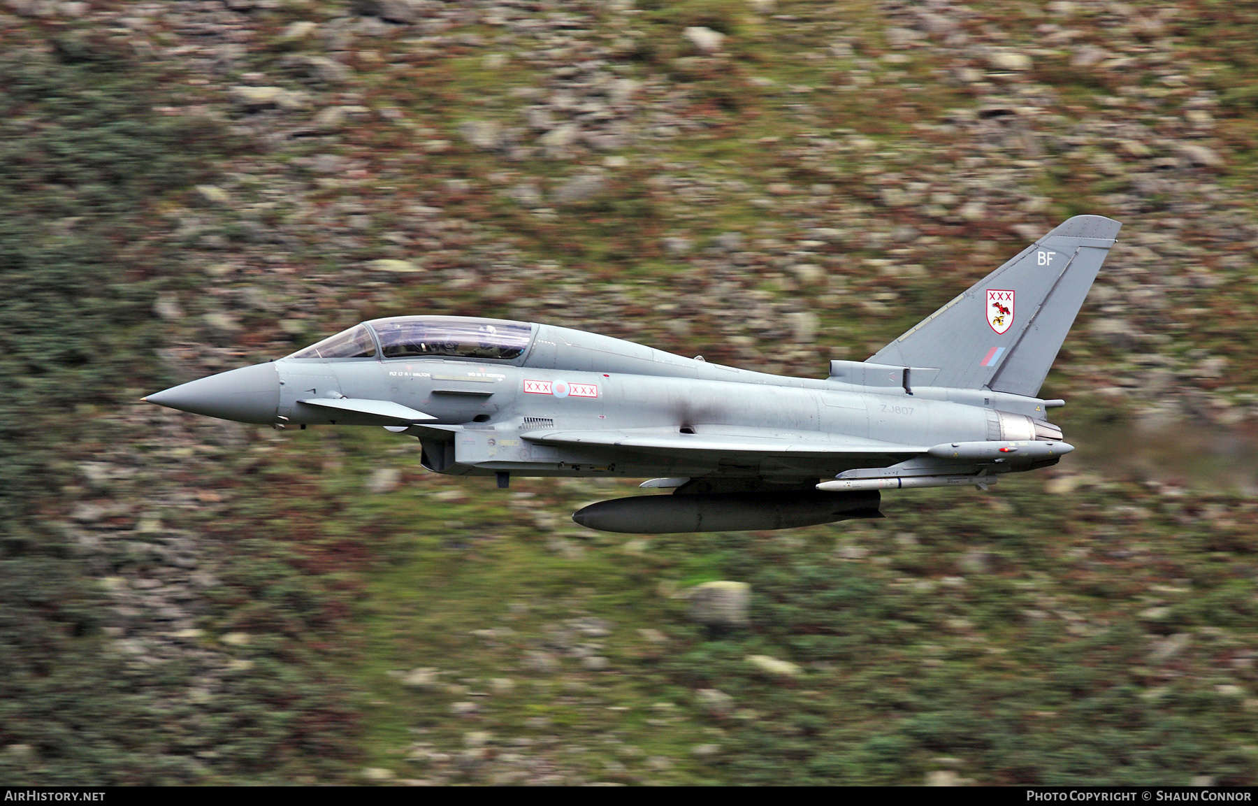 Aircraft Photo of ZJ807 | Eurofighter EF-2000 Typhoon T1 | UK - Air Force | AirHistory.net #324801