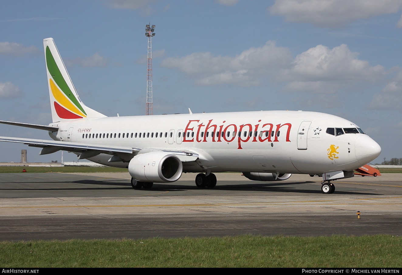 Aircraft Photo of ET-APM | Boeing 737-860 | Ethiopian Airlines | AirHistory.net #324802