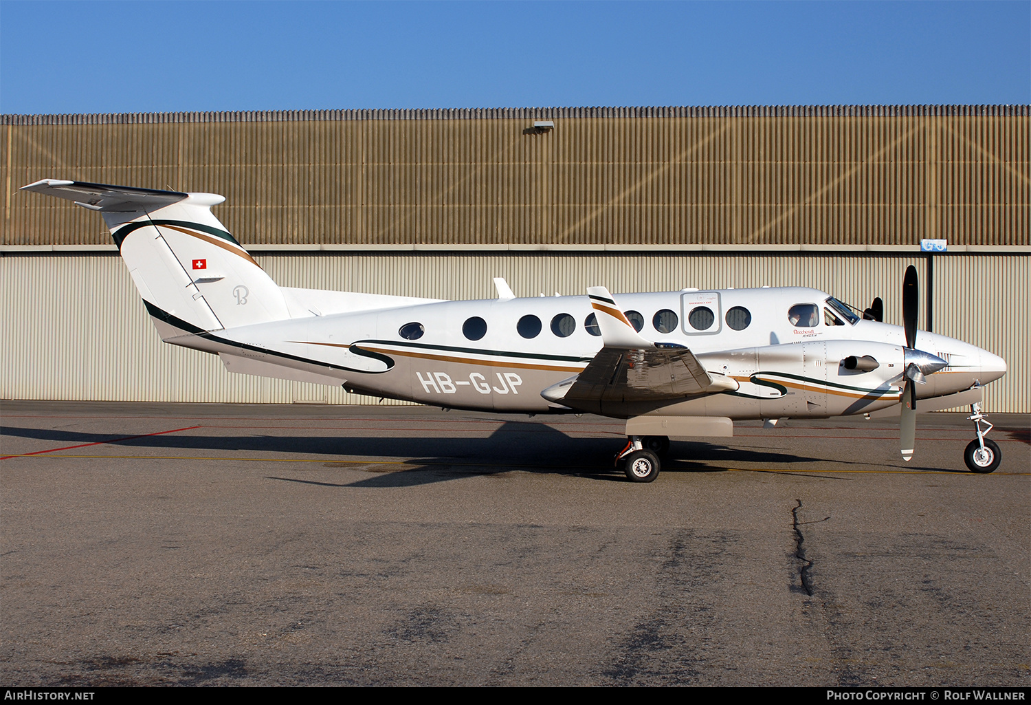 Aircraft Photo of HB-GJP | Raytheon 350 King Air (B300) | AirHistory.net #324808