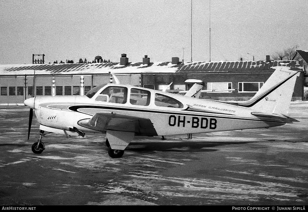 Aircraft Photo of OH-BDB | Beech F33A Bonanza | Aeron Ilmailuopisto | AirHistory.net #324833