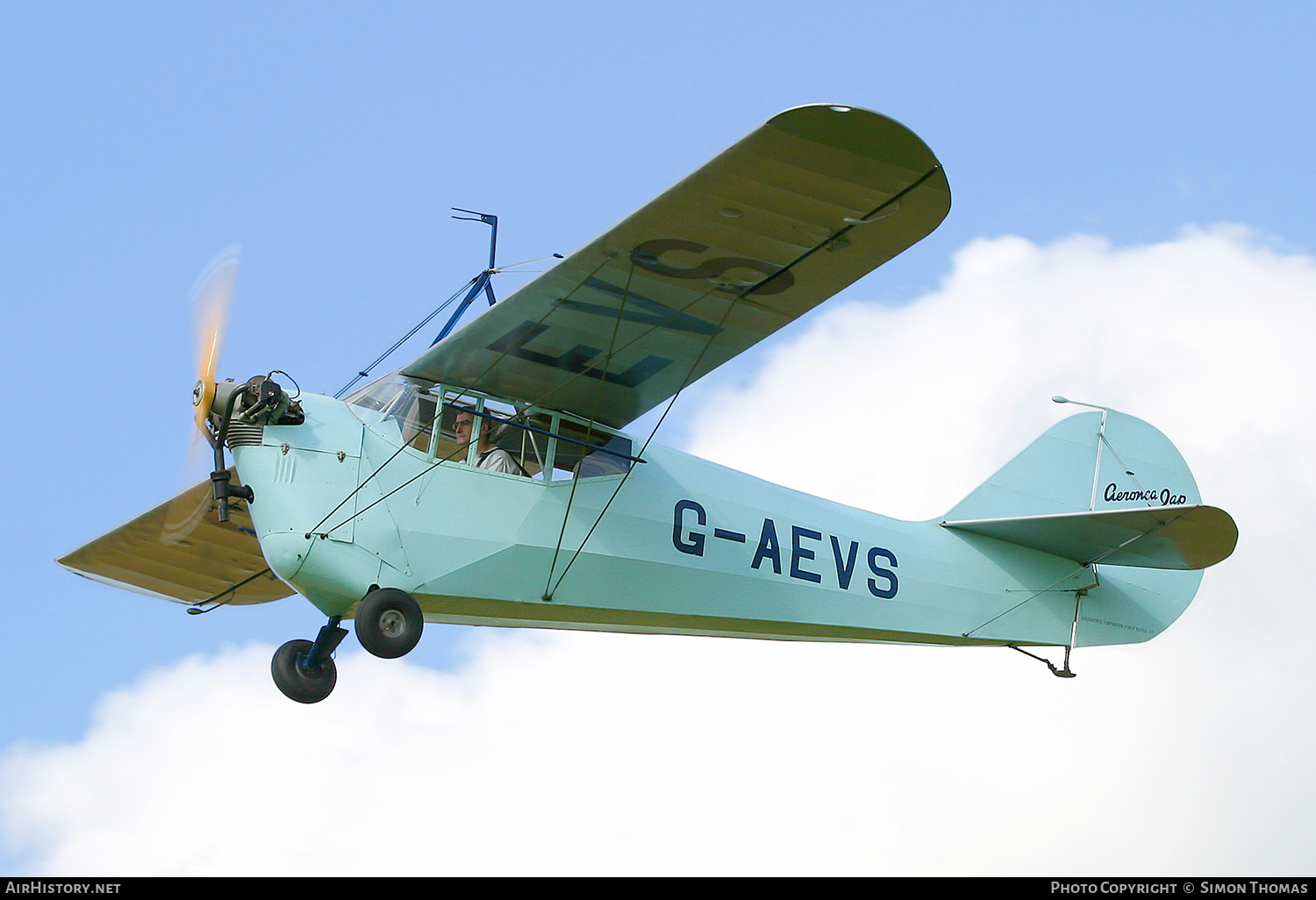 Aircraft Photo of G-AEVS | Aeronca 100 | AirHistory.net #324847