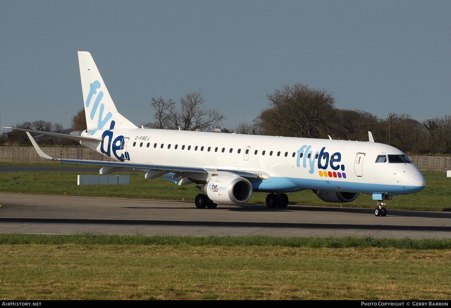 Aircraft Photo of G-FBEJ | Embraer 195LR (ERJ-190-200LR) | Flybe | AirHistory.net #324856
