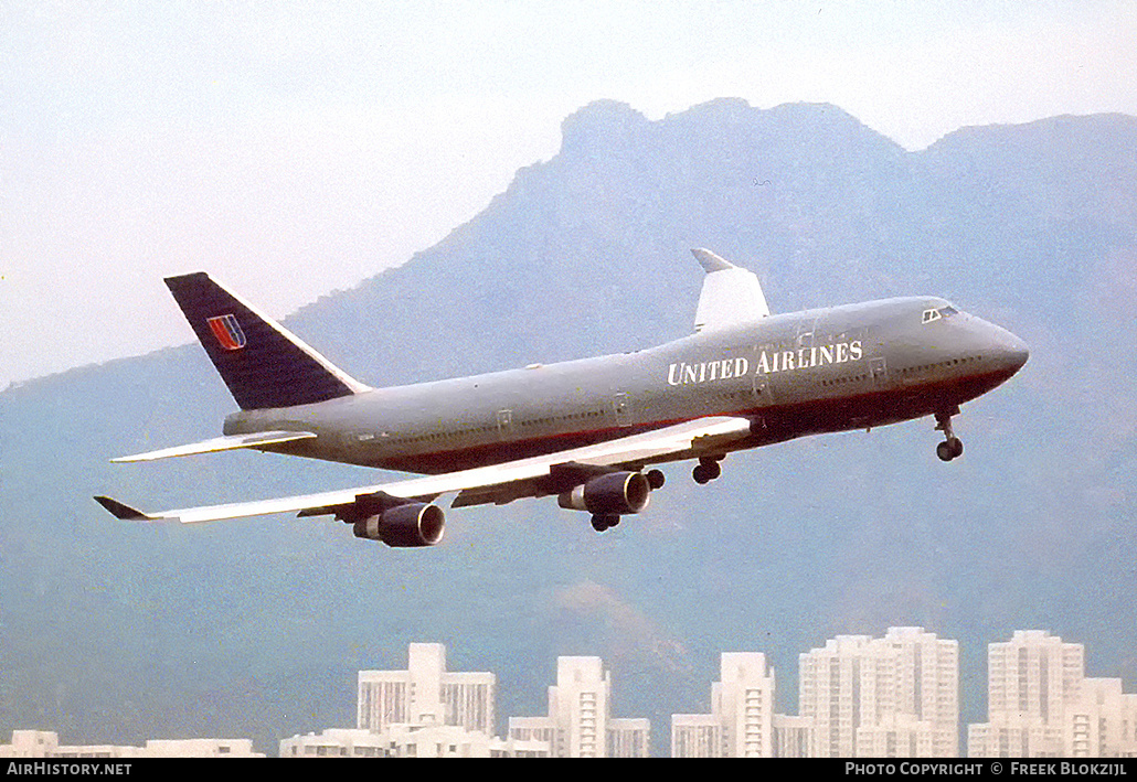 Aircraft Photo of N190UA | Boeing 747-422 | United Airlines | AirHistory.net #324859