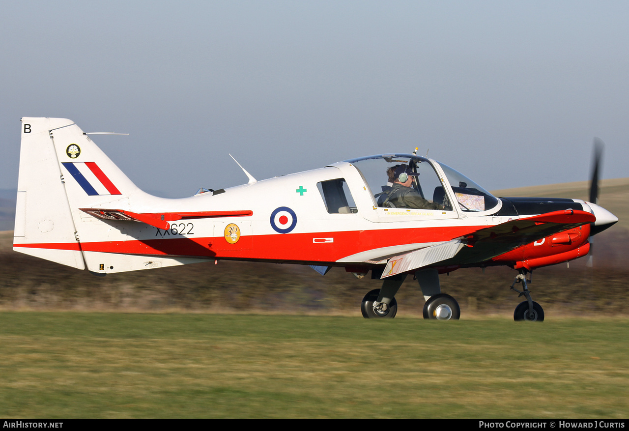 Aircraft Photo of G-CBGX / XX622 | Scottish Aviation Bulldog T1 | UK - Air Force | AirHistory.net #324866