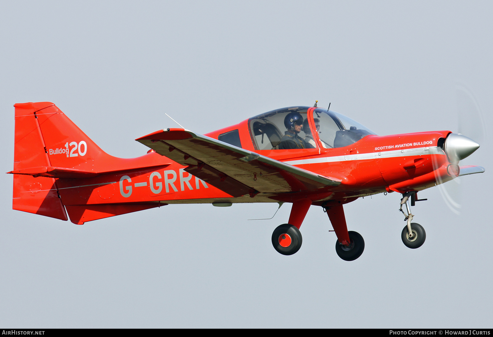 Aircraft Photo of G-GRRR | Scottish Aviation Bulldog 120/122 | AirHistory.net #324867