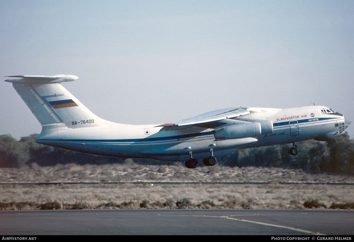 Aircraft Photo of RA-76400 | Ilyushin Il-76TD | Vladivostok Air | AirHistory.net #324891