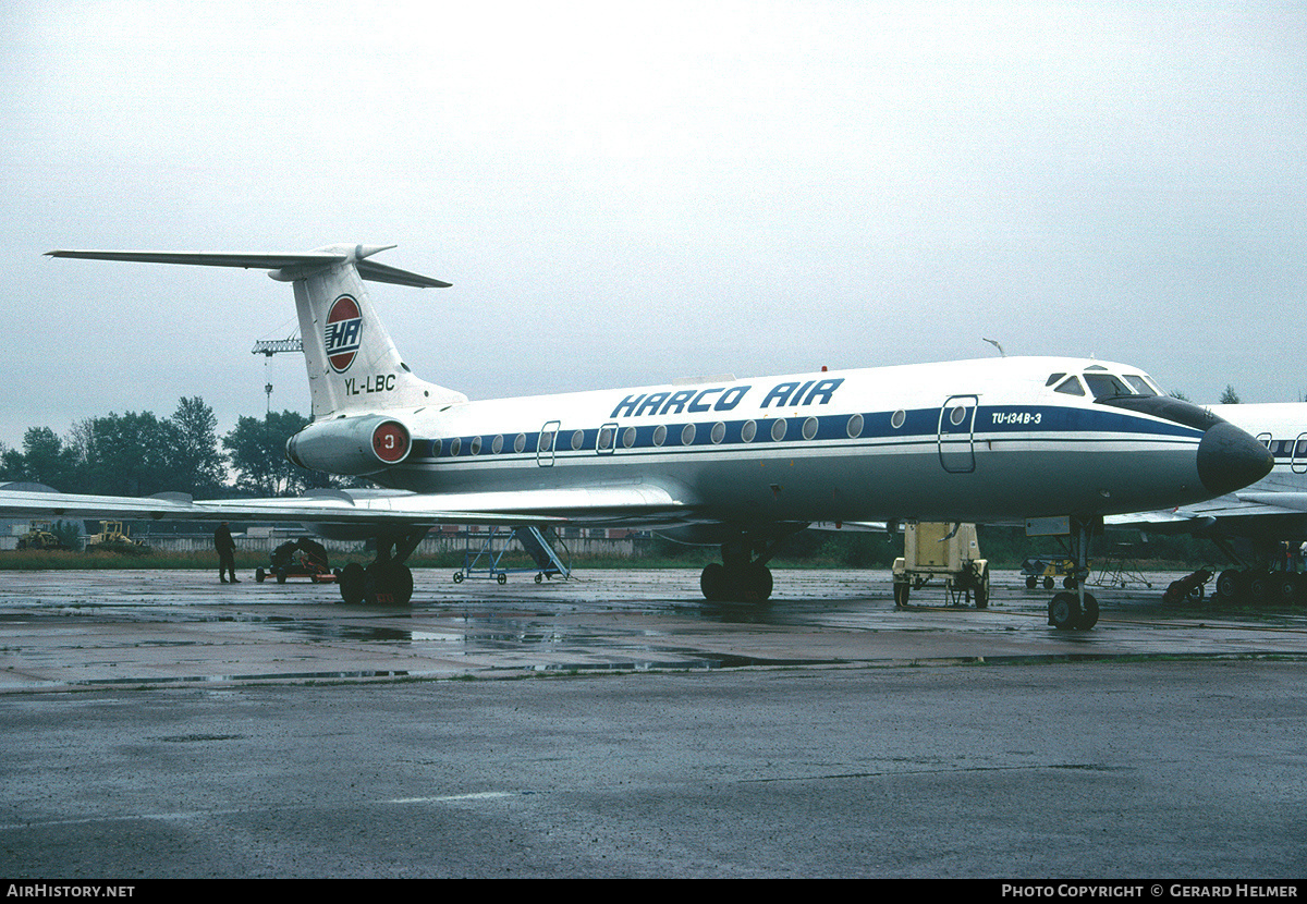 Aircraft Photo of YL-LBC | Tupolev Tu-134B-3 | Harco Air | AirHistory.net #324892