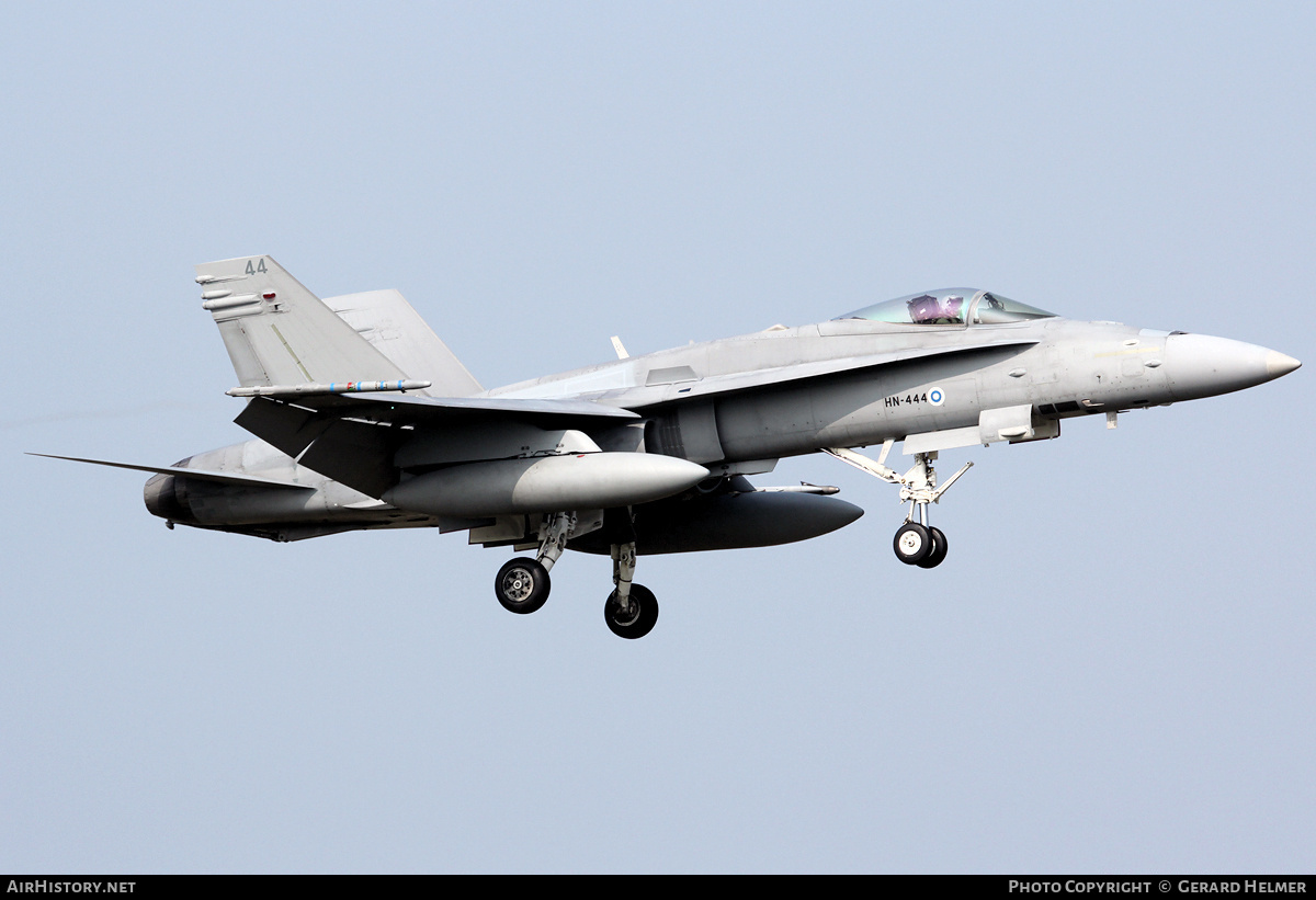 Aircraft Photo of HN-444 | McDonnell Douglas F/A-18C Hornet | Finland - Air Force | AirHistory.net #324914