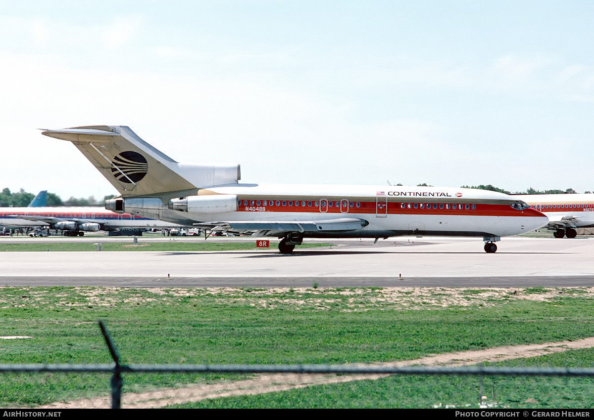 Aircraft Photo of N40488 | Boeing 727-22 | Continental Airlines | AirHistory.net #324921