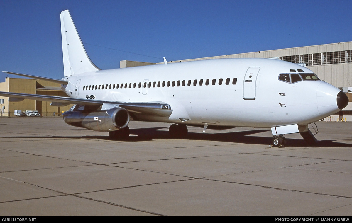 Aircraft Photo of OY-MBV | Boeing 737-2L9/Adv | Maersk Air | AirHistory.net #324928