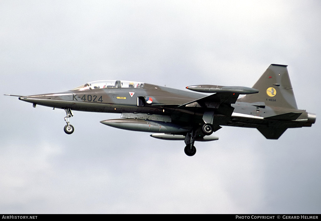 Aircraft Photo of K-4024 | Canadair NF-5B | Netherlands - Air Force | AirHistory.net #324936