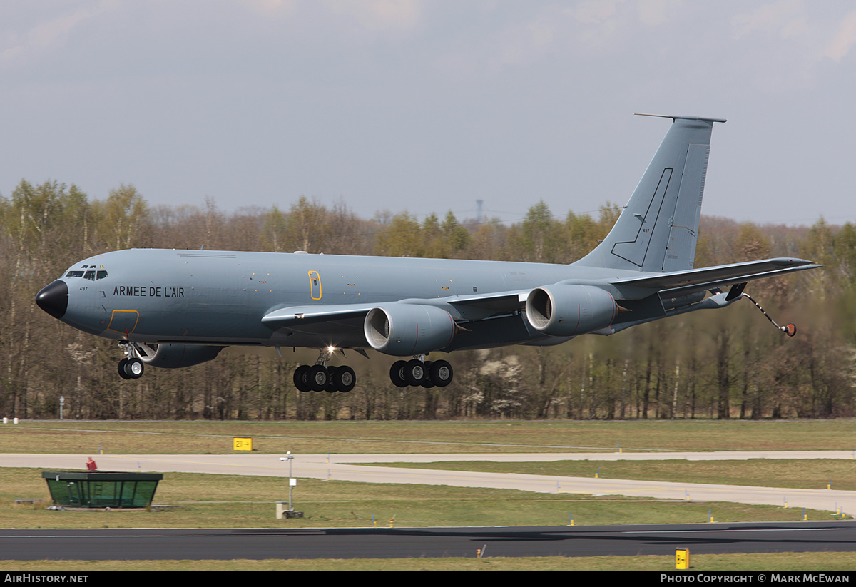 Aircraft Photo of 497 | Boeing KC-135R Stratotanker | France - Air Force | AirHistory.net #324937