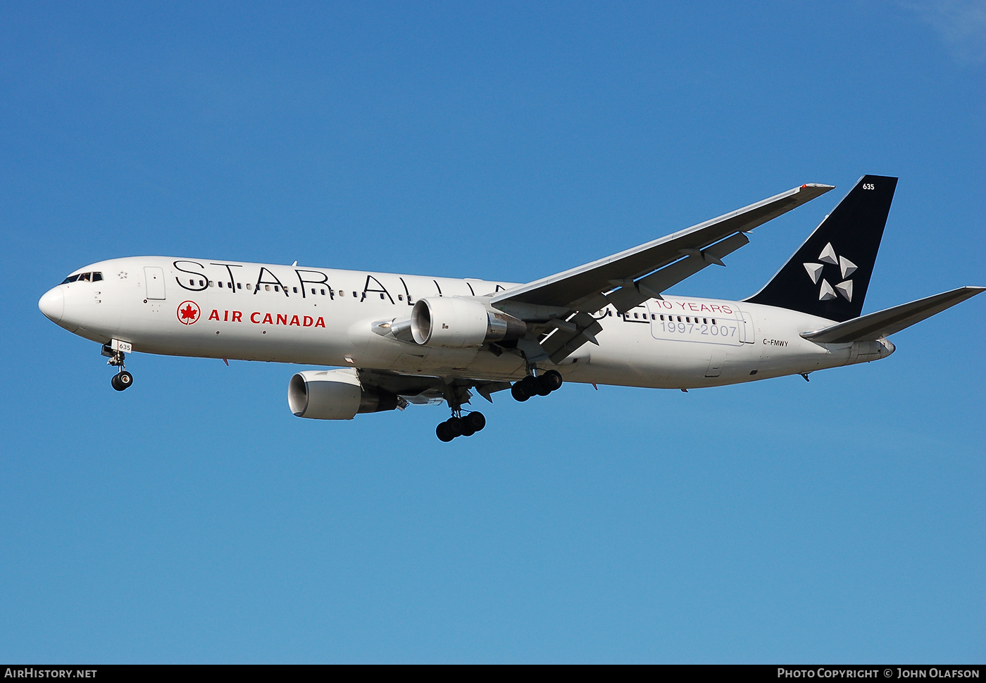 Aircraft Photo of C-FMWY | Boeing 767-333/ER | Air Canada | AirHistory.net #324957