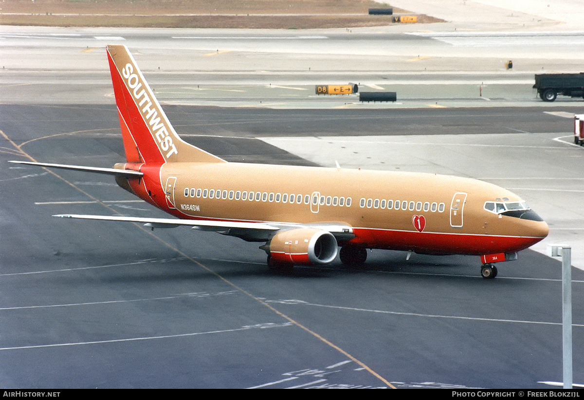 Aircraft Photo of N364SW | Boeing 737-3H4 | Southwest Airlines | AirHistory.net #324965