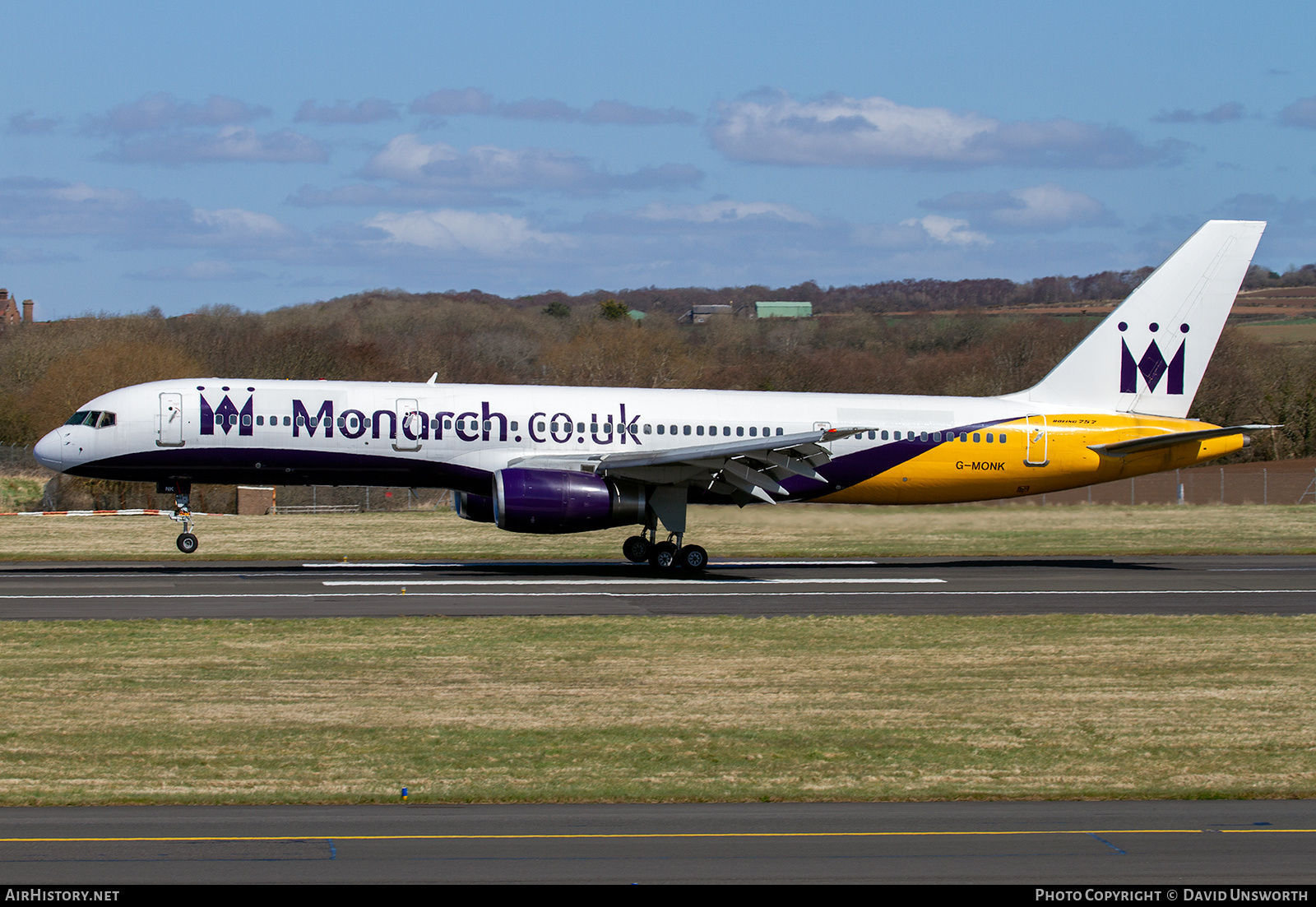 Aircraft Photo of G-MONK | Boeing 757-2T7 | Monarch Airlines | AirHistory.net #324985