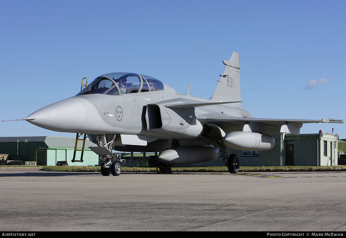 Aircraft Photo of 39831 | Saab JAS 39D Gripen | Sweden - Air Force | AirHistory.net #324986