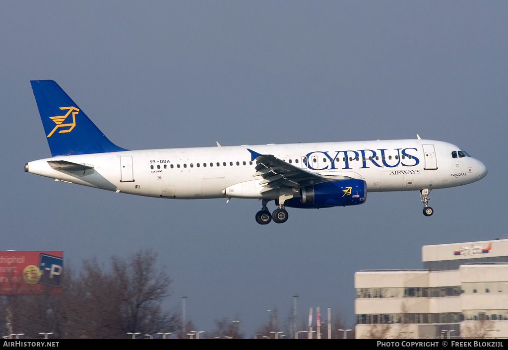 Aircraft Photo of 5B-DBA | Airbus A320-231 | Cyprus Airways | AirHistory.net #324987