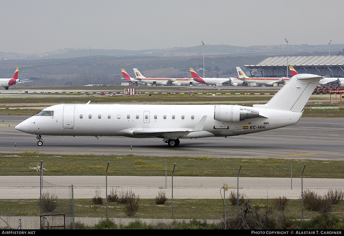 Aircraft Photo of EC-HHI | Bombardier CRJ-200ER (CL-600-2B19) | Iberia Regional | AirHistory.net #324988