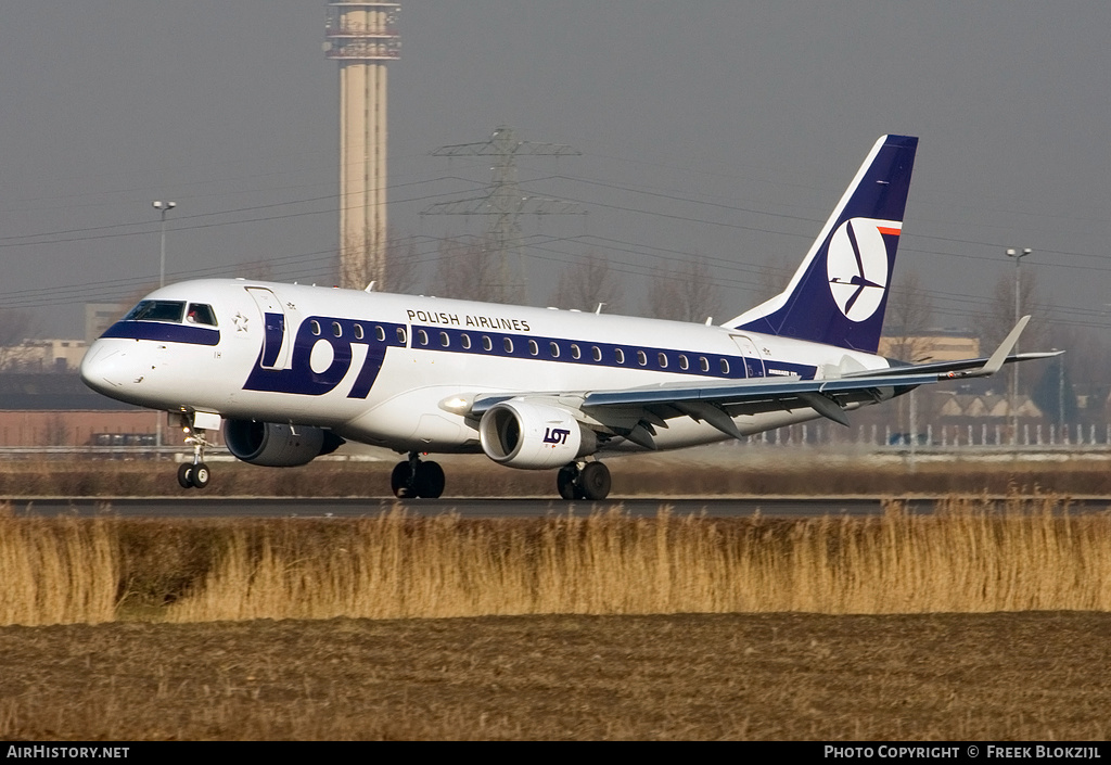 Aircraft Photo of SP-LIH | Embraer 175LR (ERJ-170-200LR) | LOT Polish Airlines - Polskie Linie Lotnicze | AirHistory.net #324991