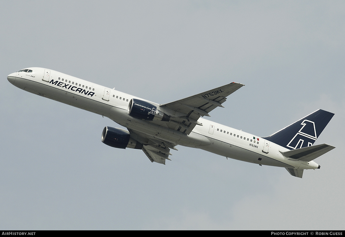 Aircraft Photo of N763MX | Boeing 757-2Q8 | Mexicana | AirHistory.net #324999