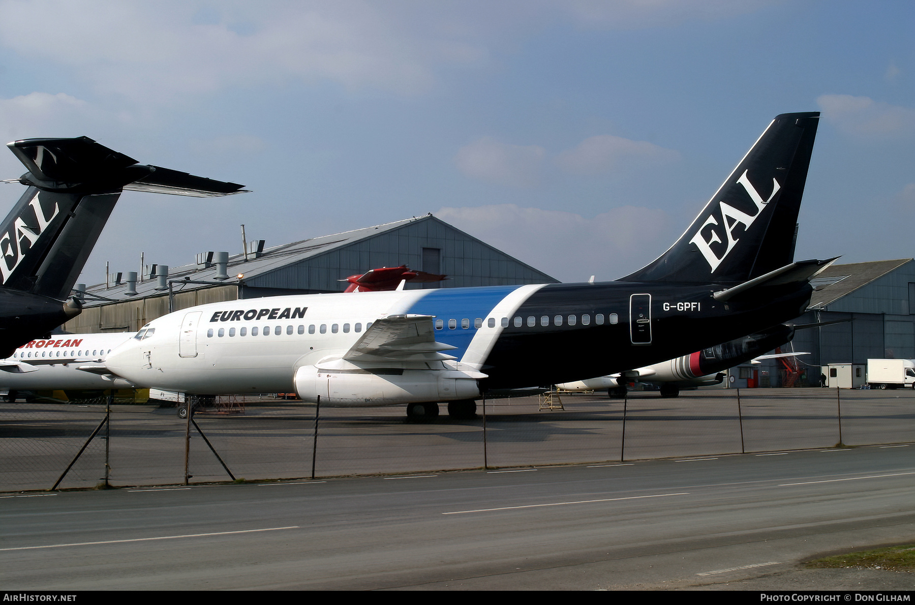 Aircraft Photo of G-GPFI | Boeing 737-229/Adv | European Aircharter - EAL/EAC | AirHistory.net #325002