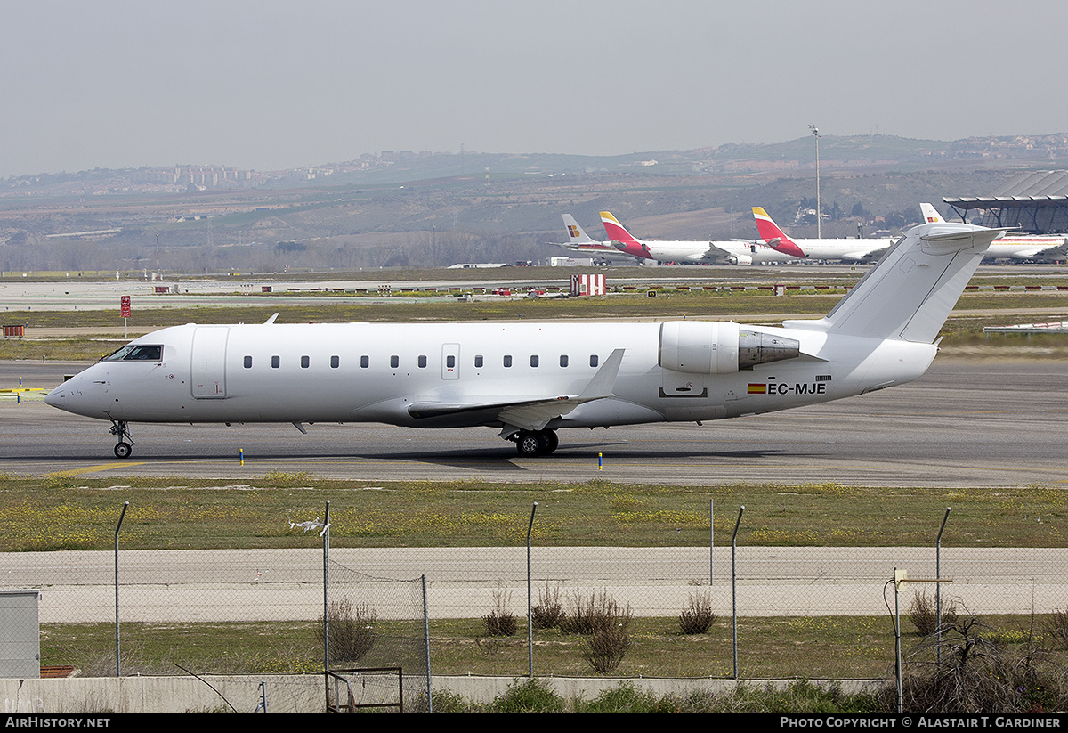 Aircraft Photo of EC-MJE | Bombardier CRJ-200ER (CL-600-2B19) | Iberia Regional | AirHistory.net #325012