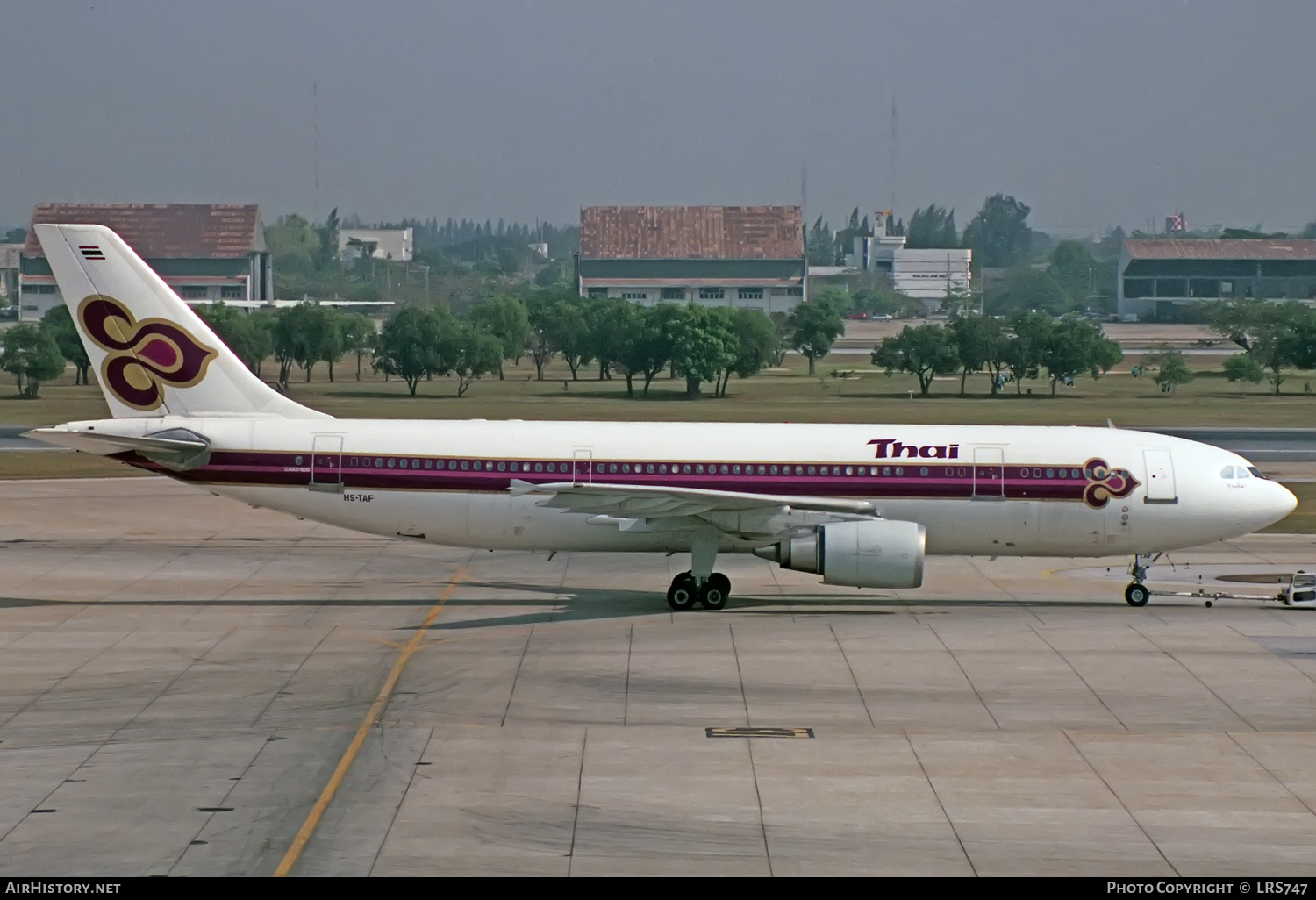 Aircraft Photo of HS-TAF | Airbus A300B4-601 | Thai Airways International | AirHistory.net #325060