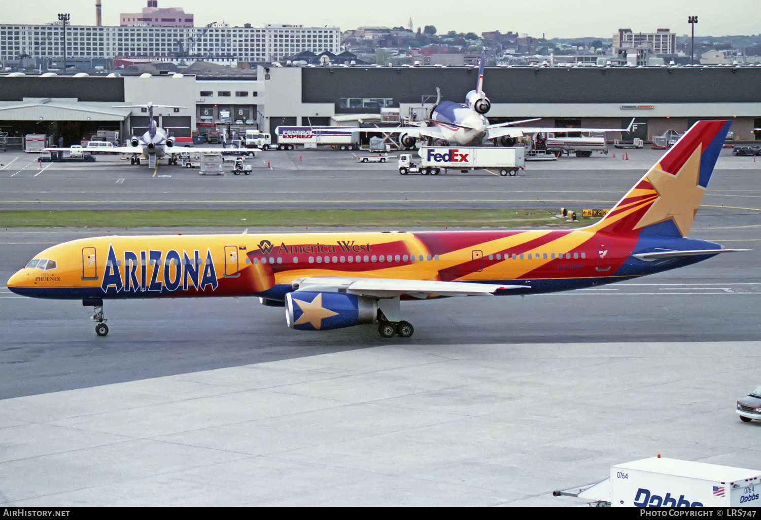 Aircraft Photo of N916AW | Boeing 757-23A | America West Airlines | AirHistory.net #325084