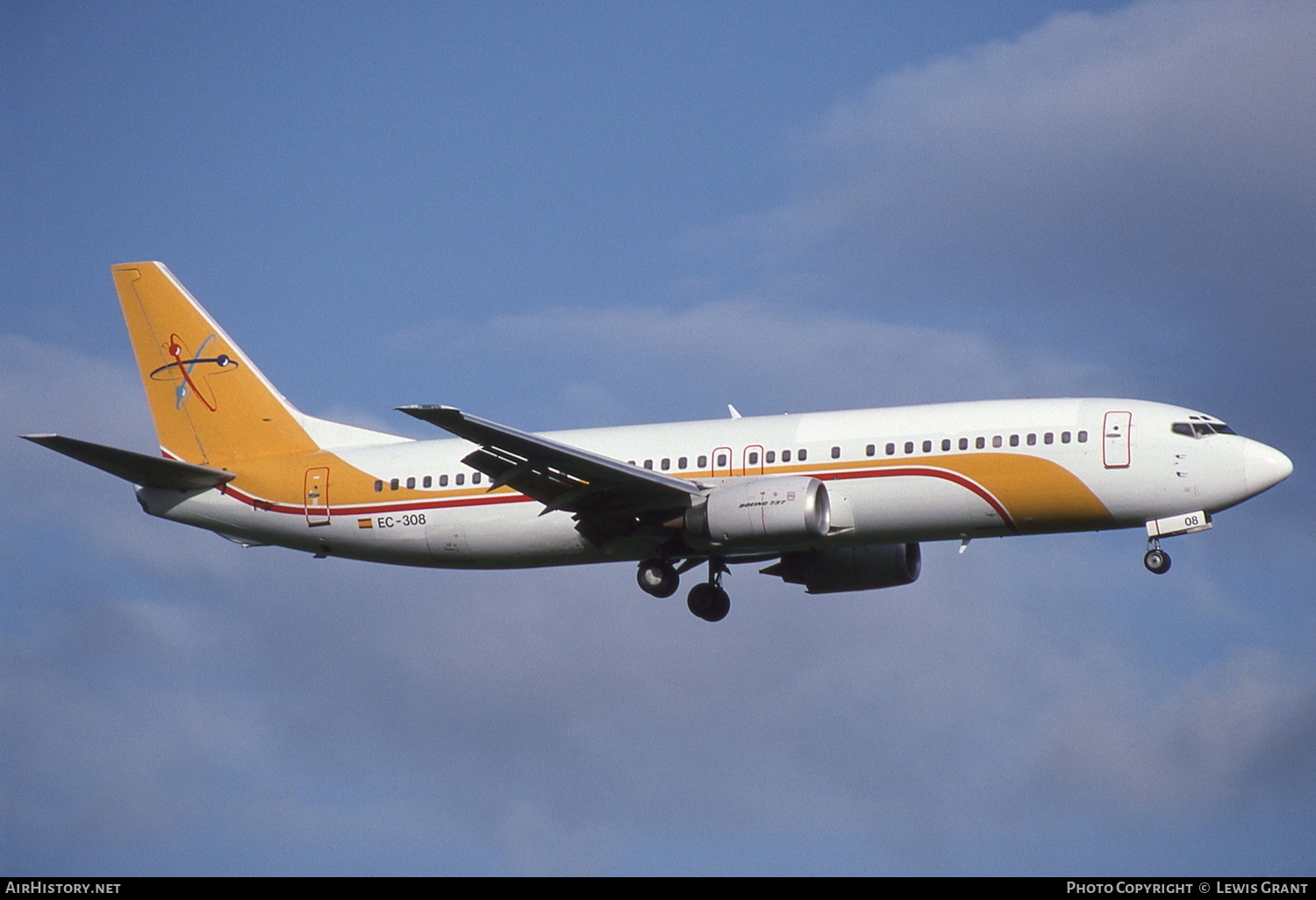Aircraft Photo of EC-308 | Boeing 737-4Y0 | Futura International Airways | AirHistory.net #325085